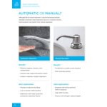 Bobrick Designer Series B-868 34 oz. Polished Chrome Deck-Mount Automatic Foam Soap Dispenser