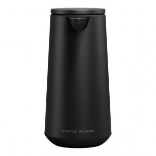 simplehuman ST1094 10 oz. Matte Black Stainless Steel Foam Sensor Pump with Refillable Cartridge and Sample Pouch simplehuman ST1094 10 oz. Matte Black Stainless Steel Foam Sensor Pump with Refillable Cartridge and Sample Pouch