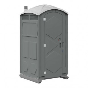J & J Echo One ET701101X3208 Gray Portable Restroom - Assembled J & J Echo One ET701101X3208 Gray Portable Restroom - Assembled