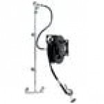 Equip by T&S 5HR-232-01WE1 35' Open Hose Reel System with Wall Mount Base Faucet, Swing Wall Bracket, and High Flow Spray Valve