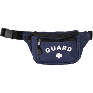 Kemp USA 10-103-NVY Navy First Aid Hip Pack with Guard Logo Kemp USA 10-103-NVY Navy First Aid Hip Pack with Guard Logo