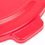 Rubbermaid® FG264560RED BRUTE 44 Gallon Red Round Trash Can Lid Rubbermaid® FG264560RED BRUTE 44 Gallon Red Round Trash Can Lid