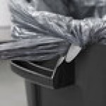 Rubbermaid® BRUTE 32 Gallon Black Executive Round Trash Can and Lid Rubbermaid® BRUTE 32 Gallon Black Executive Round Trash Can and Lid