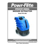 Powr-Flite PFX1080 10 Gallon Cold Water Corded Carpet Extractor with 20' Hose Powr-Flite PFX1080 10 Gallon Cold Water Corded Carpet Extractor with 20' Hose