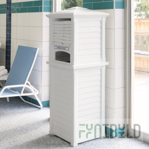 Mayne Lakeland Compact White Towel Valet
