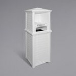 Mayne Lakeland Compact White Towel Valet Mayne Lakeland Compact White Towel Valet