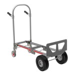 Magliner Gemini Jr. 500 lb. 2-in-1 Convertible Hand Truck with 10 Magliner Gemini Jr. 500 lb. 2-in-1 Convertible Hand Truck with 10