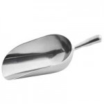 Vollrath 92110 52 oz. Heavy-Duty Stainless Steel Ice Scoop