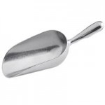 Vollrath 92110 52 oz. Heavy-Duty Stainless Steel Ice Scoop