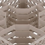 Vollrath TR13GGGG Traex® Rack Max Full-Size Beige 20-Compartment 6 3/4