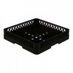 Vollrath CRA-06 Traex® Full-Size Black Open Extender with Closed Sides