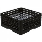 Vollrath CRA-06 Traex® Full-Size Black Open Extender with Closed Sides