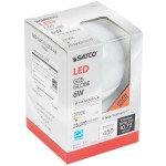 Satco S9200 6 Watt (40 Watt Equivalent) Frosted Warm White LED Globe Light Bulb - 120V (G25) Satco S9200 6 Watt (40 Watt Equivalent) Frosted Warm White LED Globe Light Bulb - 120V (G25)