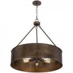 SATCO/NUVO Kettle 4-Light Pendant Light with Weathered Brass Finish - 120V, 60W SATCO/NUVO Kettle 4-Light Pendant Light with Weathered Brass Finish - 120V, 60W