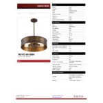SATCO/NUVO Kettle 4-Light Pendant Light with Weathered Brass Finish - 120V, 60W SATCO/NUVO Kettle 4-Light Pendant Light with Weathered Brass Finish - 120V, 60W