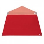 E-Z Up DM3WH10PN Dome 10' x 10' Punch Canopy with White Frame and Roller Bag