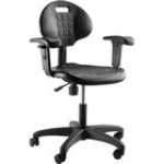 National Public Seating 6716HB Kangaroo Swivel Industrial Stool