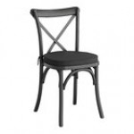 Lancaster Table & Seating Vineyard Barrel Brown Wood Cross Back Chair with 2 Lancaster Table & Seating Vineyard Barrel Brown Wood Cross Back Chair with 2