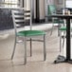 Lancaster Table & Seating Clear Coat Finish Ladder Back Chair with 2 1/2 Lancaster Table & Seating Clear Coat Finish Ladder Back Chair with 2 1/2