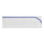 Choice Adjustable Blue Stripe Disposable Overseas Cap - 100/Pack Choice Adjustable Blue Stripe Disposable Overseas Cap - 100/Pack