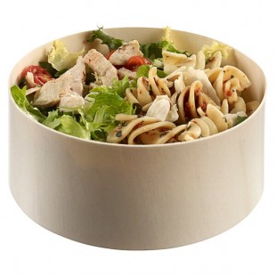 Solia WA00202 22 oz. Laminated Wooden Bowl - 200/Case Solia WA00202 22 oz. Laminated Wooden Bowl - 200/Case
