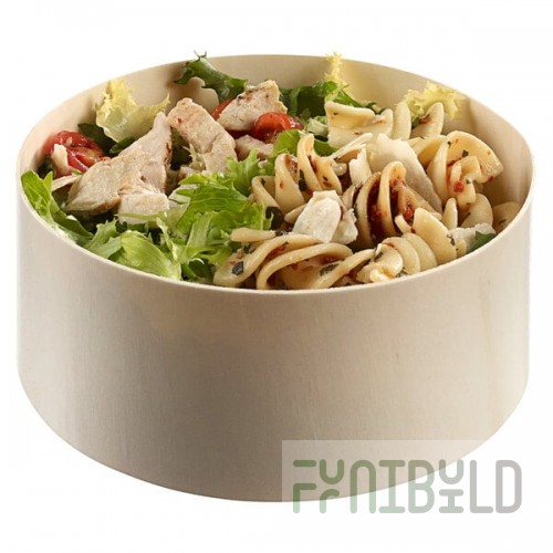 Solia WA00202 22 oz. Laminated Wooden Bowl - 200/Case