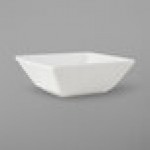 Tuxton ABU-531 Napa AlumaTux 24 oz. Pearl White (European White) Square China Bowl - 12/Case Tuxton ABU-531 Napa AlumaTux 24 oz. Pearl White (European White) Square China Bowl - 12/Case