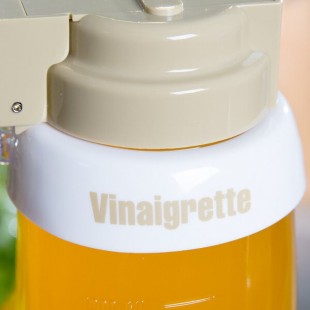 TableCraft CB9 Imprinted White Plastic 