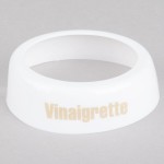 TableCraft CB9 Imprinted White Plastic 