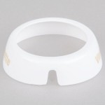 TableCraft CB9 Imprinted White Plastic 