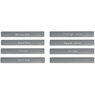 Front of the House Drinkwise 8 Printed Reusable Carafe Labels Front of the House Drinkwise 8 Printed Reusable Carafe Labels