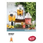 TableCraft 11 oz. Polycarbonate Carafe with Resealable Hinged Lid 10715 - 12/Case TableCraft 11 oz. Polycarbonate Carafe with Resealable Hinged Lid 10715 - 12/Case