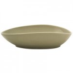 Front of the House Tides 3 oz. Semi-Matte Sea Grass Oval Porcelain Ramekin - 12/Case