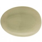 Front of the House Tides 3 oz. Semi-Matte Sea Grass Oval Porcelain Ramekin - 12/Case