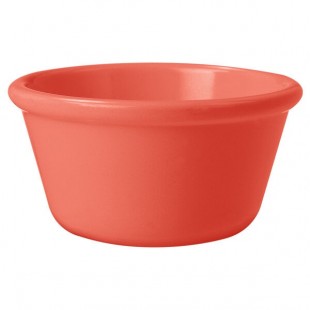 GET RM-388-RO 3 oz. Red / Orange Smooth Melamine Ramekin - 48/Case