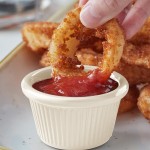 Acopa 1.5 oz. Bone White Fluted Melamine Ramekin - 12/Case Acopa 1.5 oz. Bone White Fluted Melamine Ramekin - 12/Case