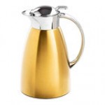 TableCraft 50 oz. Black Stainless Steel Coffee Carafe 12681 - 6/Case TableCraft 50 oz. Black Stainless Steel Coffee Carafe 12681 - 6/Case