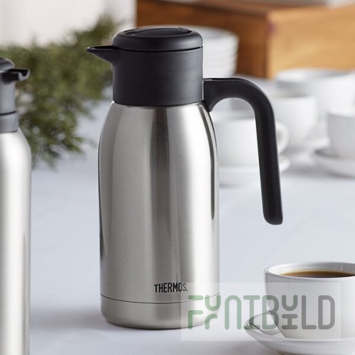 Thermos FN368 34 oz. Stainless Steel Vacuum Insulated Carafe by Arc Cardinal