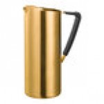 Service Ideas 64.2 oz. Slim Vintage Gold Stainless Steel Pitcher with Guard X7025BSVGV2 Service Ideas 64.2 oz. Slim Vintage Gold Stainless Steel Pitcher with Guard X7025BSVGV2