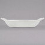 Hall China from Steelite International HL4350AWHA Ivory (American White) 14 oz. Au Gratin Dish - 12/Case