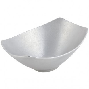 Bon Chef 2514 Gondola 96 oz. Pewter-Glo Cast Aluminum Bowl Bon Chef 2514 Gondola 96 oz. Pewter-Glo Cast Aluminum Bowl