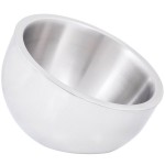 American Metalcraft AB8 54 oz. Double Wall Angled Insulated Serving Bowl - Stainless Steel American Metalcraft AB8 54 oz. Double Wall Angled Insulated Serving Bowl - Stainless Steel