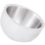 American Metalcraft AB8 54 oz. Double Wall Angled Insulated Serving Bowl - Stainless Steel American Metalcraft AB8 54 oz. Double Wall Angled Insulated Serving Bowl - Stainless Steel