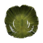Elite Global Solutions DB712PL Tropicana Design Green 26 oz. Palm Leaf Melamine Bowl - 6/Case Elite Global Solutions DB712PL Tropicana Design Green 26 oz. Palm Leaf Melamine Bowl - 6/Case