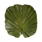 Elite Global Solutions DB712PL Tropicana Design Green 26 oz. Palm Leaf Melamine Bowl - 6/Case Elite Global Solutions DB712PL Tropicana Design Green 26 oz. Palm Leaf Melamine Bowl - 6/Case