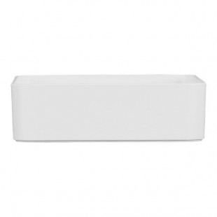 Cal-Mil Hudson 120 oz. White Square Melamine Bowl