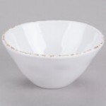 GET B-8-FM French Mill 8 oz. Irregular Round Melamine Bowl - 24/Case