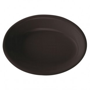 GET DN-365-BK Black 5 oz. SuperMel Side Dish - 48/Case