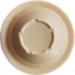 Acopa Foundations 5 oz. Tan Narrow Rim Melamine Fruit Dish - 12/Case