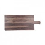 Elite Global Solutions M15RW Fo Bwa Round Faux Hickory Wood Serving Board with Handle - 15 Elite Global Solutions M15RW Fo Bwa Round Faux Hickory Wood Serving Board with Handle - 15